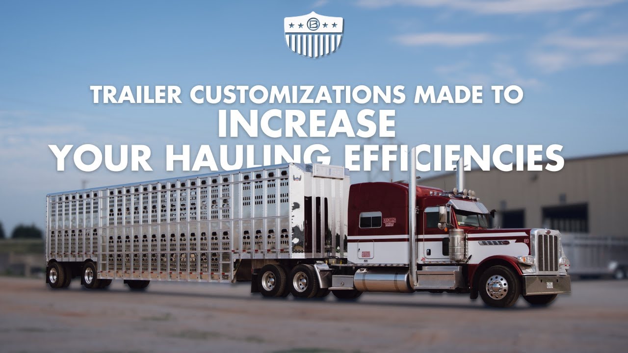 Trailer Customizations Made To Increase Safety & Efficiencies #LivestockTrailer