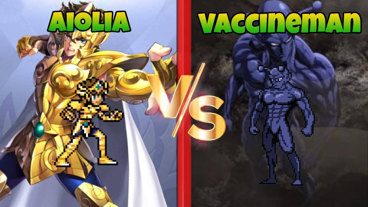 Jump Force MUGEN Aiolia vs Vaccineman