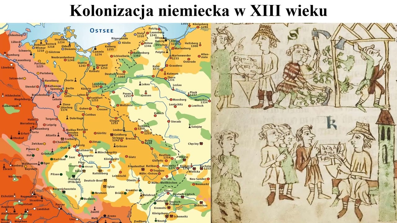 Rozwój gospodarczy ziem polskich - Historia Klasa 1 LO - Z historią przez życie