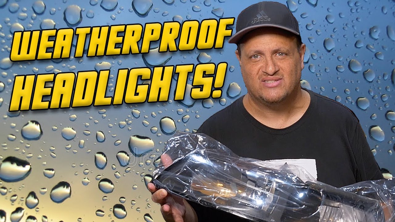 How to weather proof your new edge headlights!