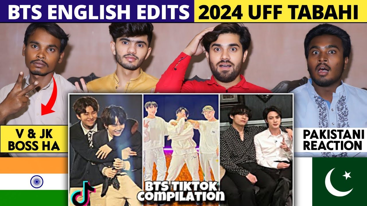 Bts English Edits 2024 - Пакистанская реакция - Шан Раджпут