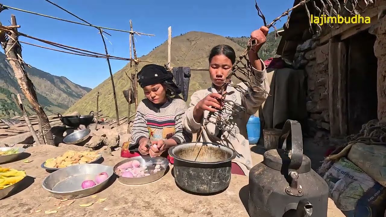 this is the food of himalayan people || lajimbudha ||