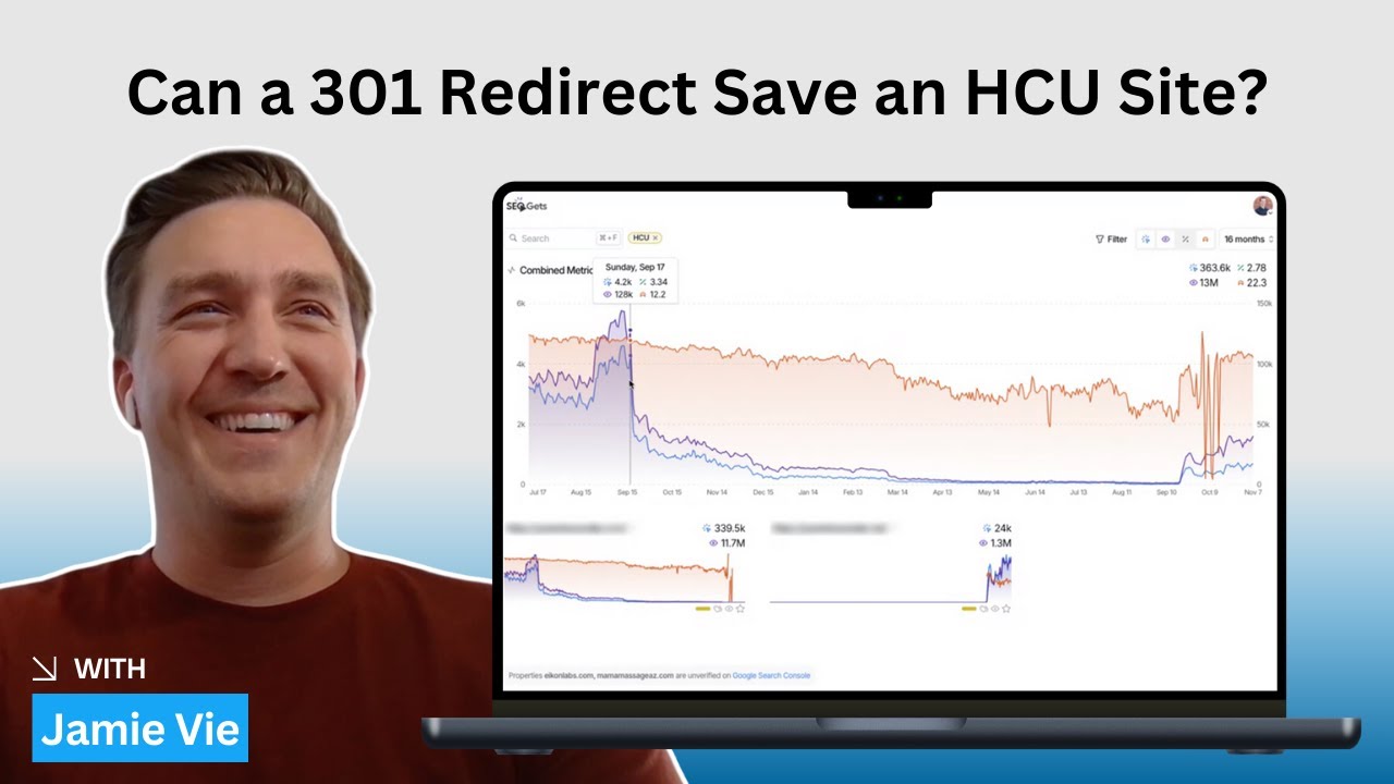 Can a Simple 301 Redirect Save This HCU Site?