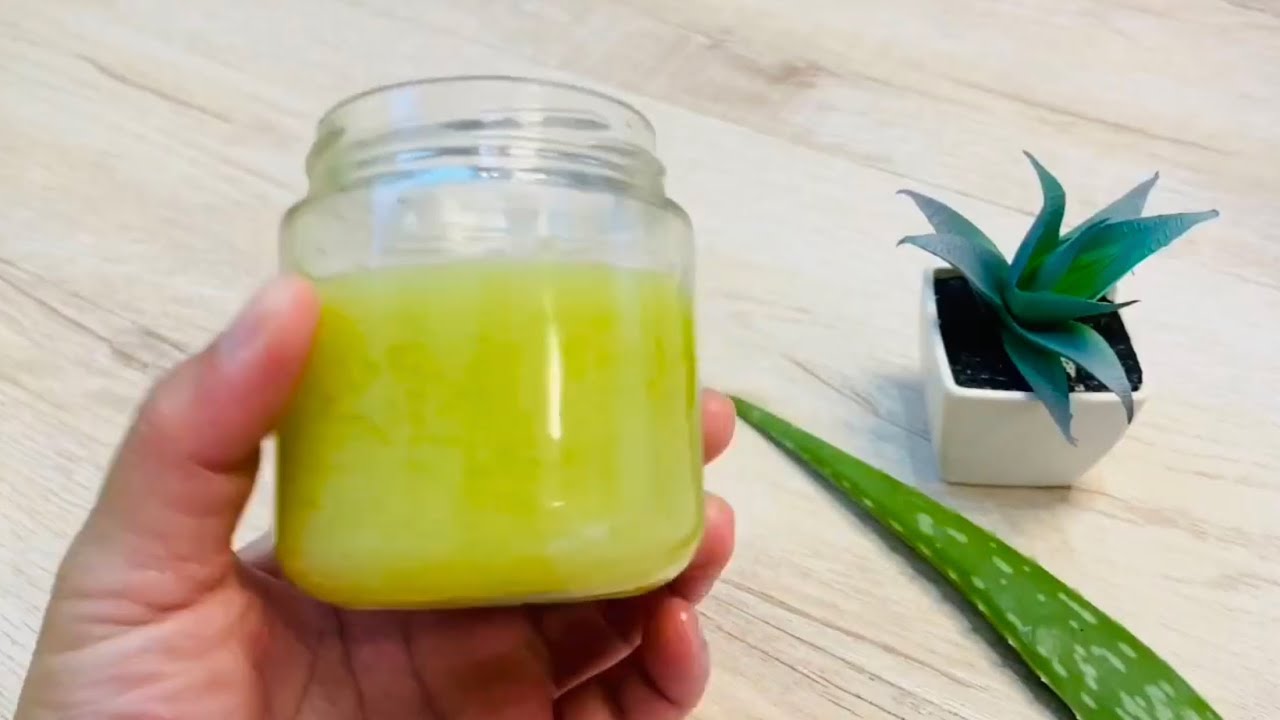 How To Winter Make Aloe Vera Oil at Home | Aloevera Coconut Oil