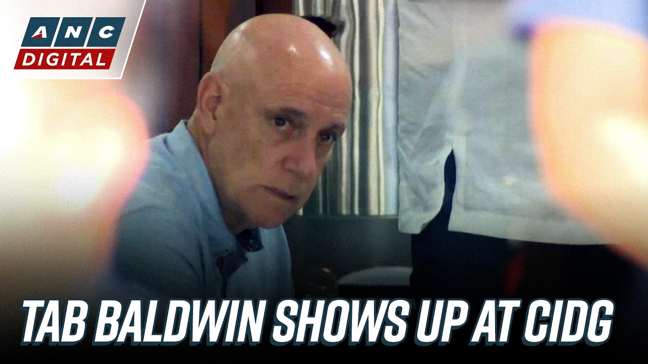 LOOK: Ex-Ateneo coach Tab Baldwin shows up at CIDG probe into athletes' deaths | ANC