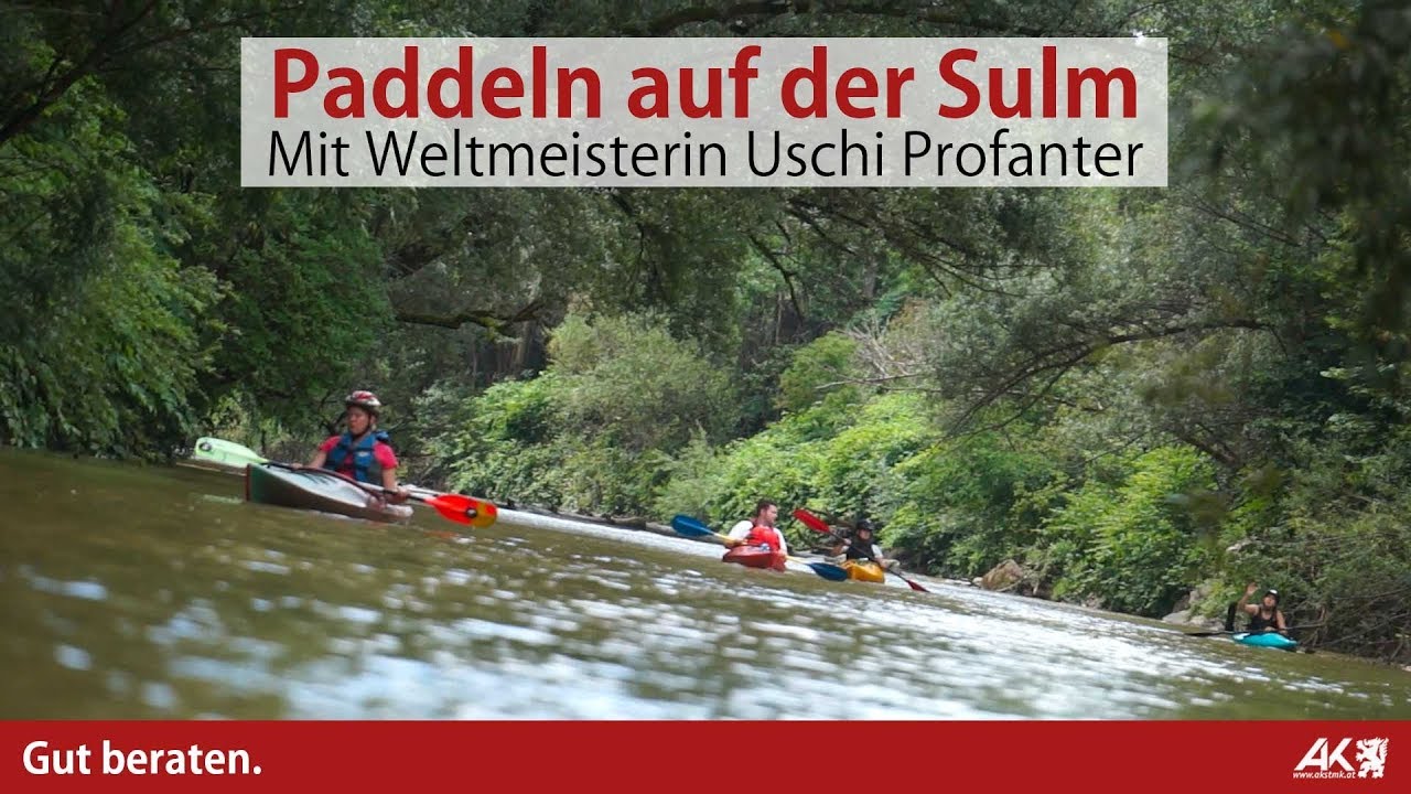 Paddel-Abenteuer auf der Sulm