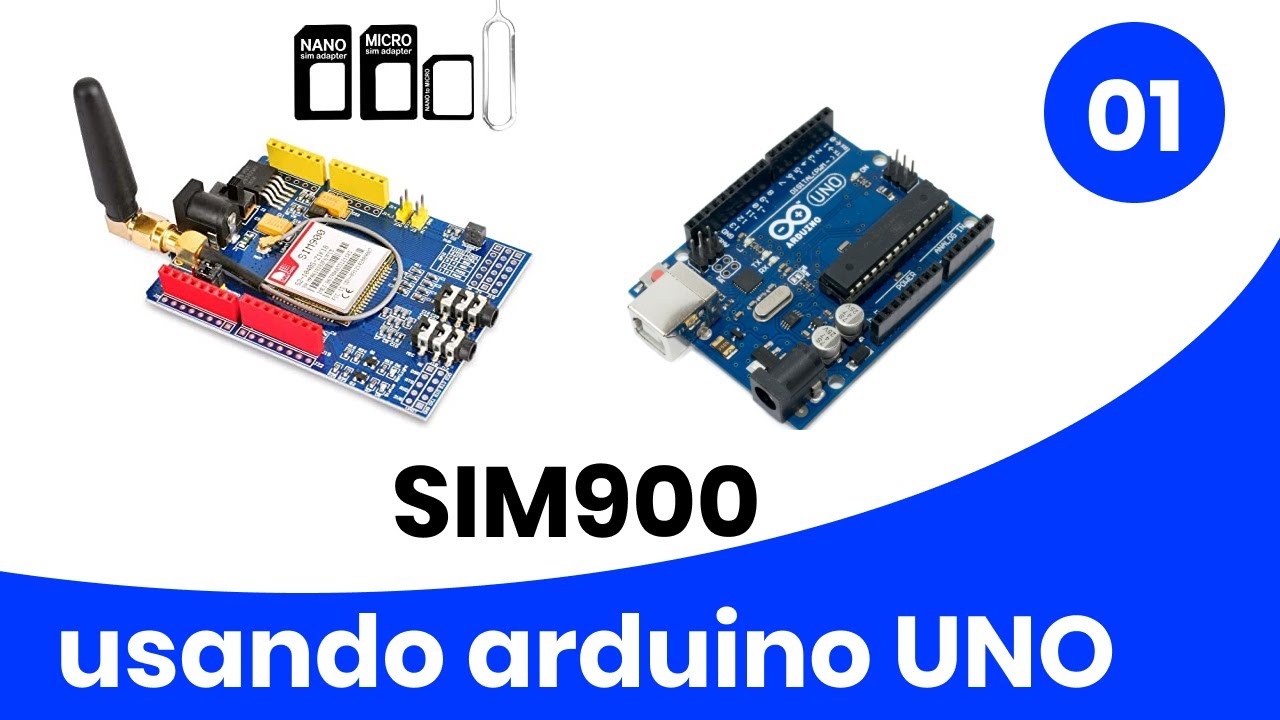 ⚡ 01 | SIM900 usando arduino UNO | Encendido por software