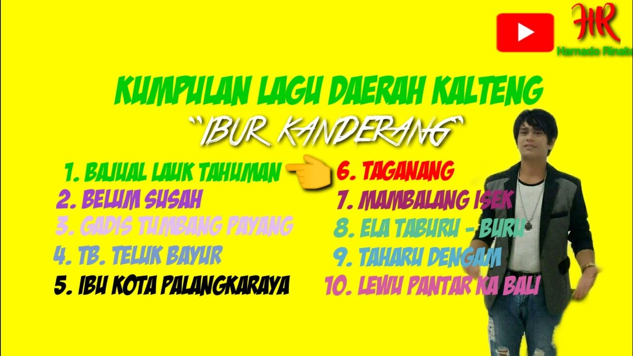 Kumpulan Lagu Ibur Kanderang Daerah Kalimantan Tengah