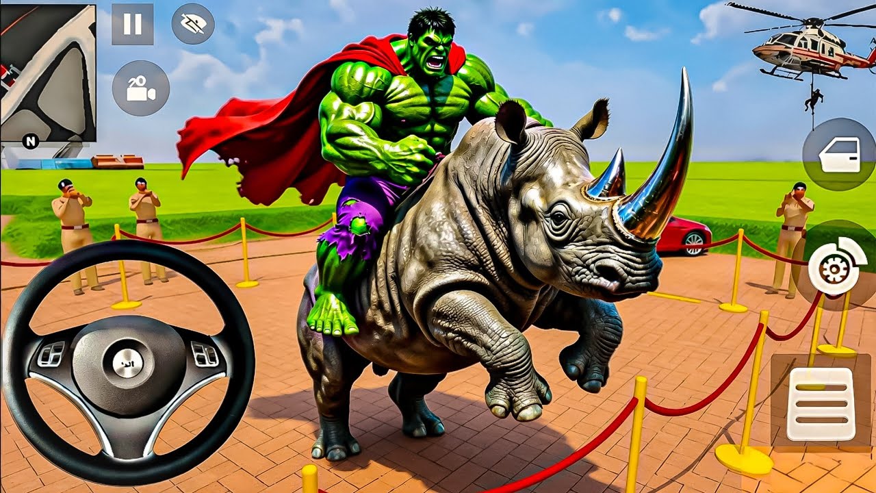 🤑Indian Thief Auto Simulator🤩Jack Car Purchase & Showroom Modified | 🦏Rhino Stunt Riding Gameplay🔥