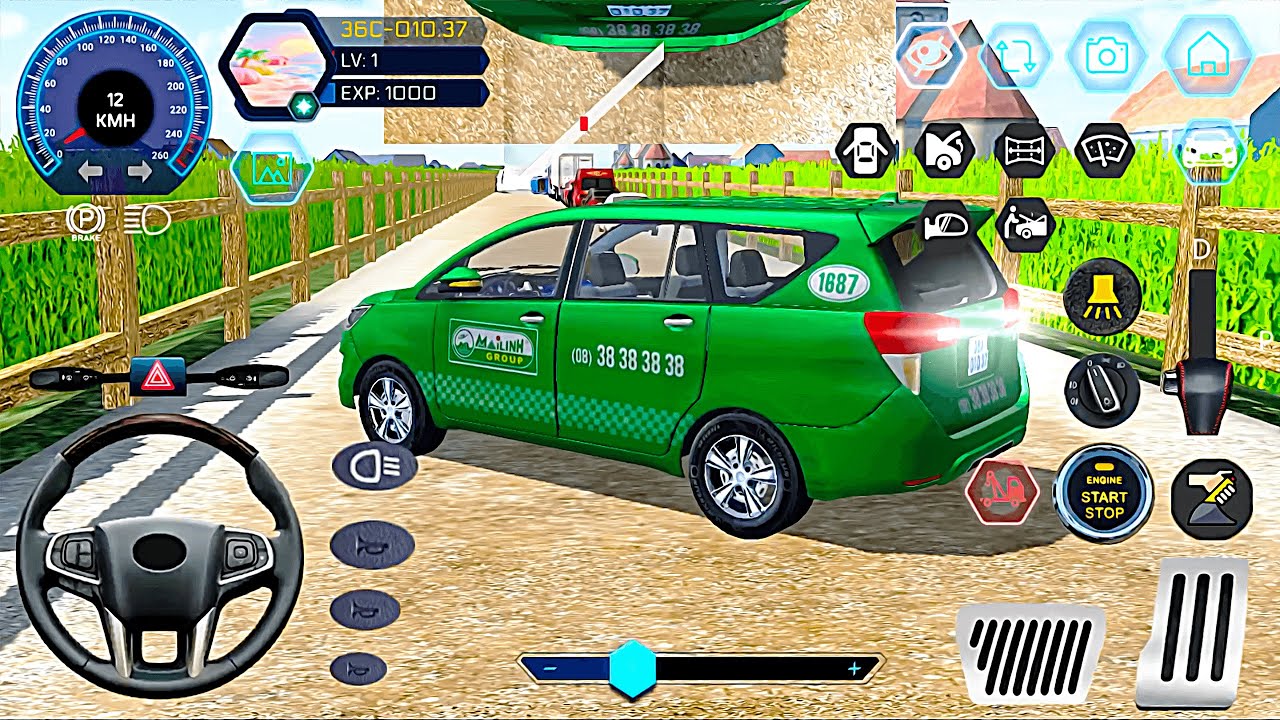 New Village Car Driving In Busy Road! - Car Sim Vietnam Android Gameplay
