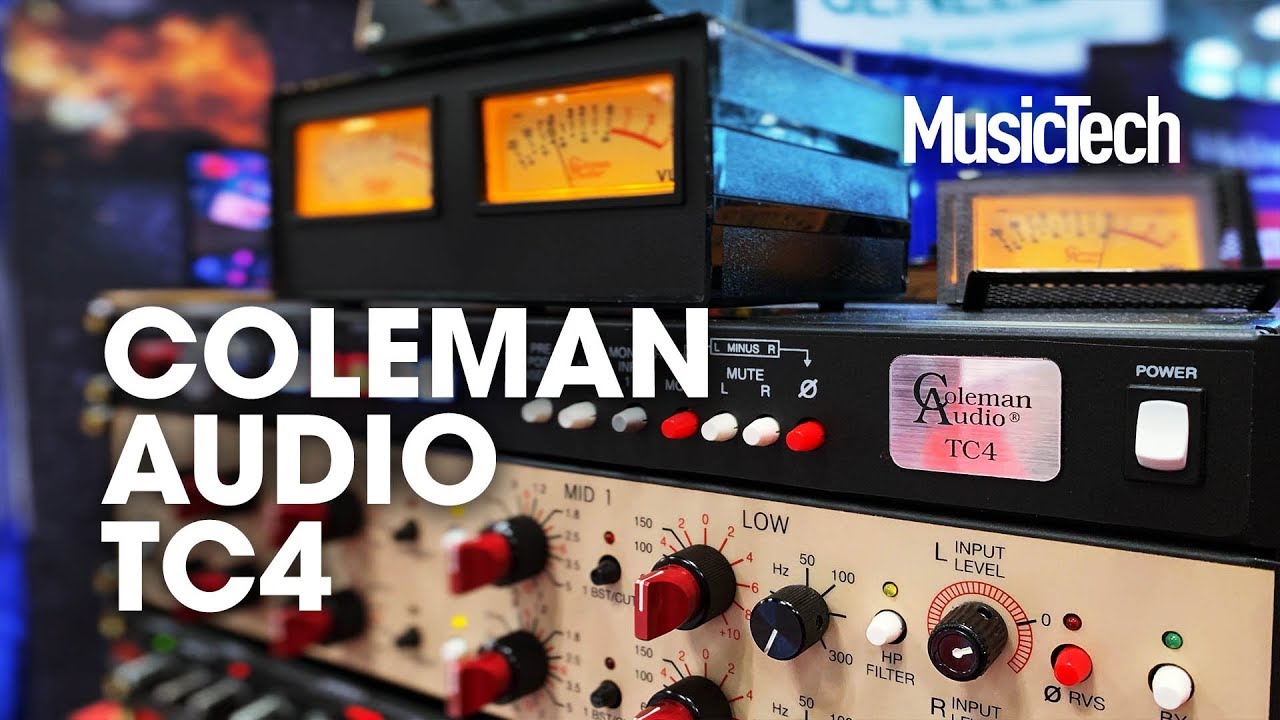 Coleman Audio's TC4 is a patchbay and monitor controller