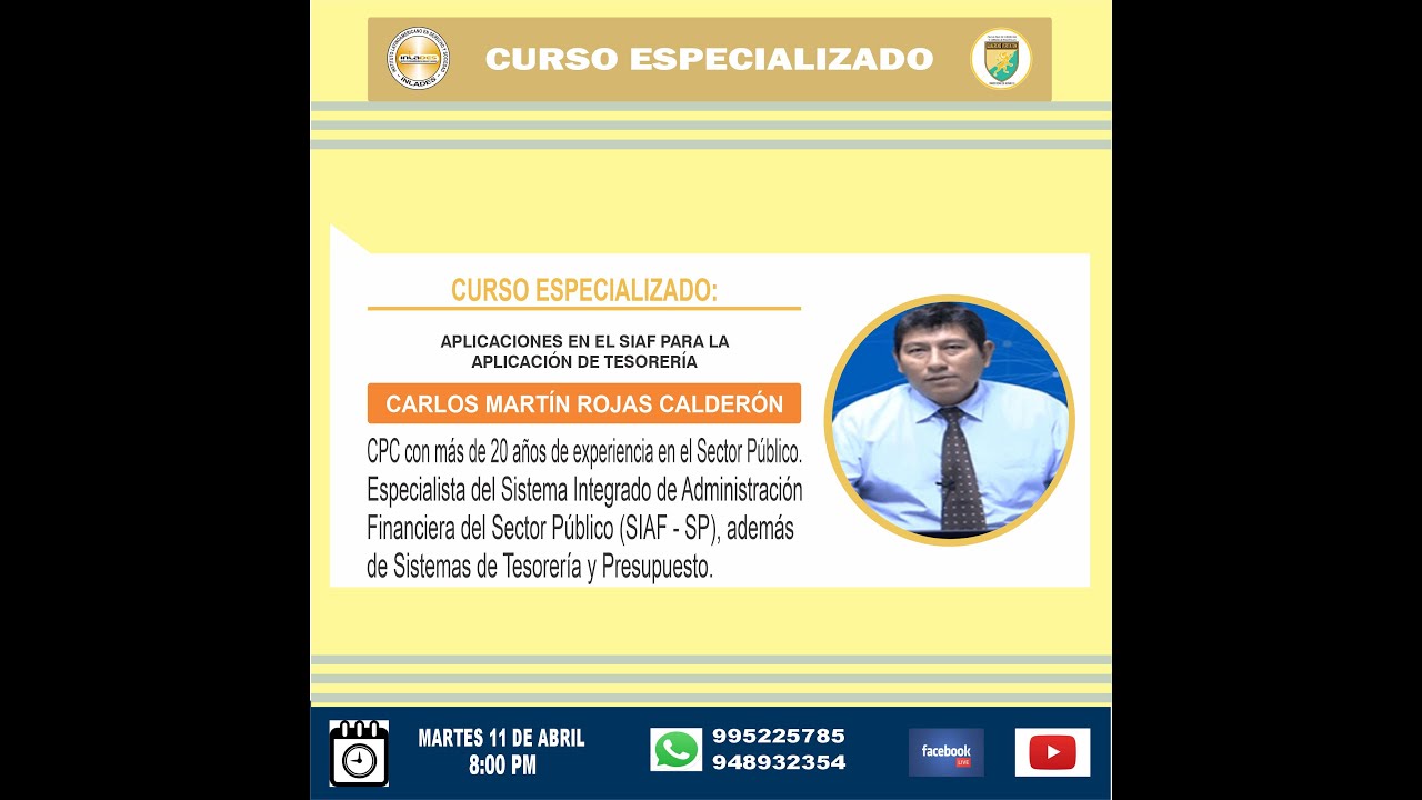 APLICACIONES EN EL SIAF PARA LA GESTIÓN DE TESORERÍA