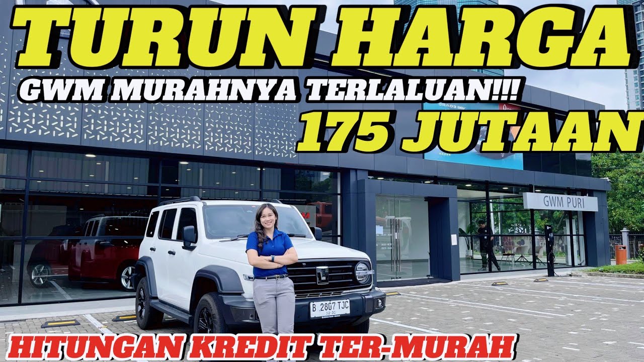 SERIUSS GWM JADI SE-MURAH INI‼️Mobil Mewah ini Jadi SE-Murah Ini, Hitungan Kredit jadi untung. 