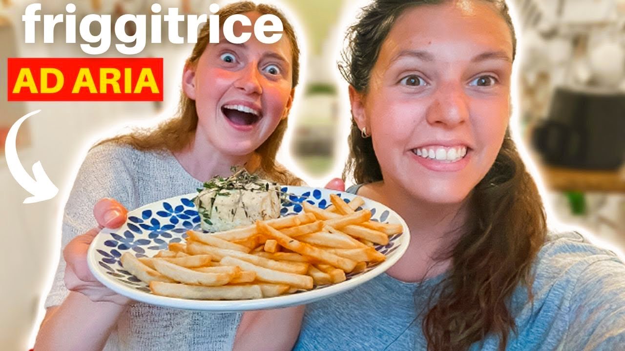 COSA MANGIO IN UN GIORNO 🍟 con la friggitrice ad aria
