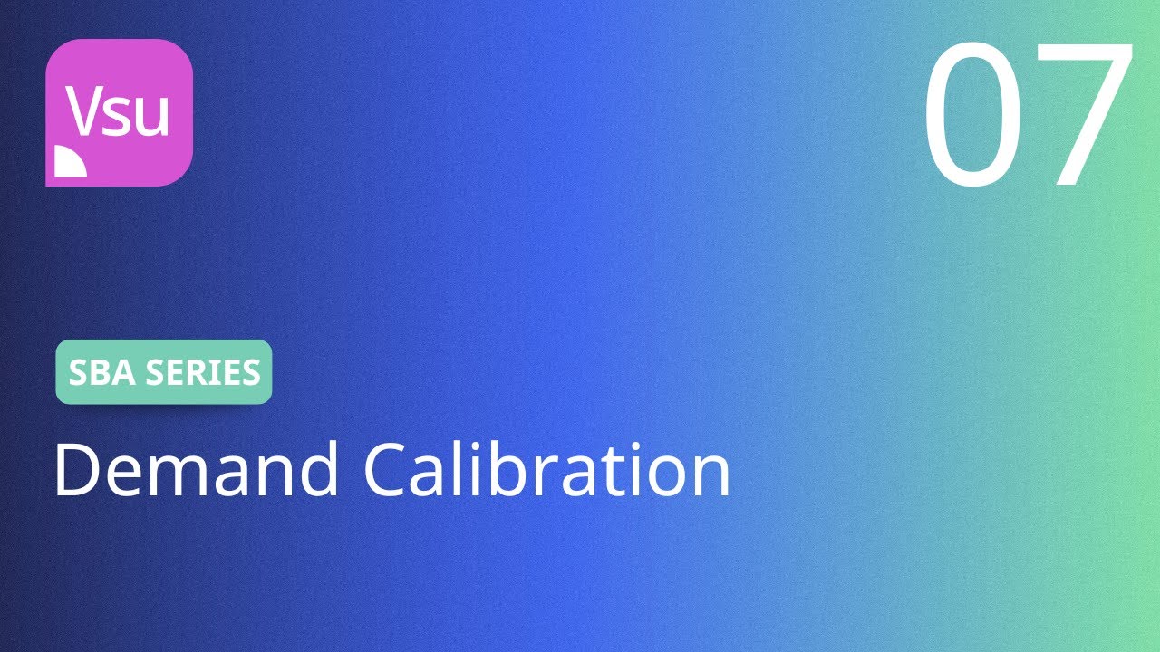 Ep.07: Demand Calibration | PTV Visum | SBA Series