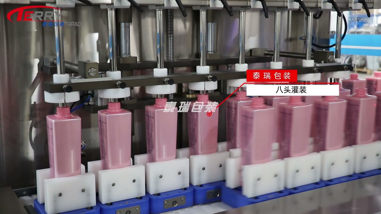 Automatic personal care shampoo filling and capping machines
