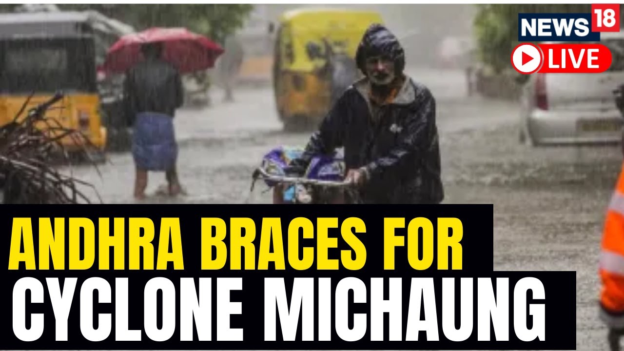 Cyclone Michaung Live | Cyclone Michaung Makes Landfall In Andhra Pradesh Live | Bapatla Live  N18L