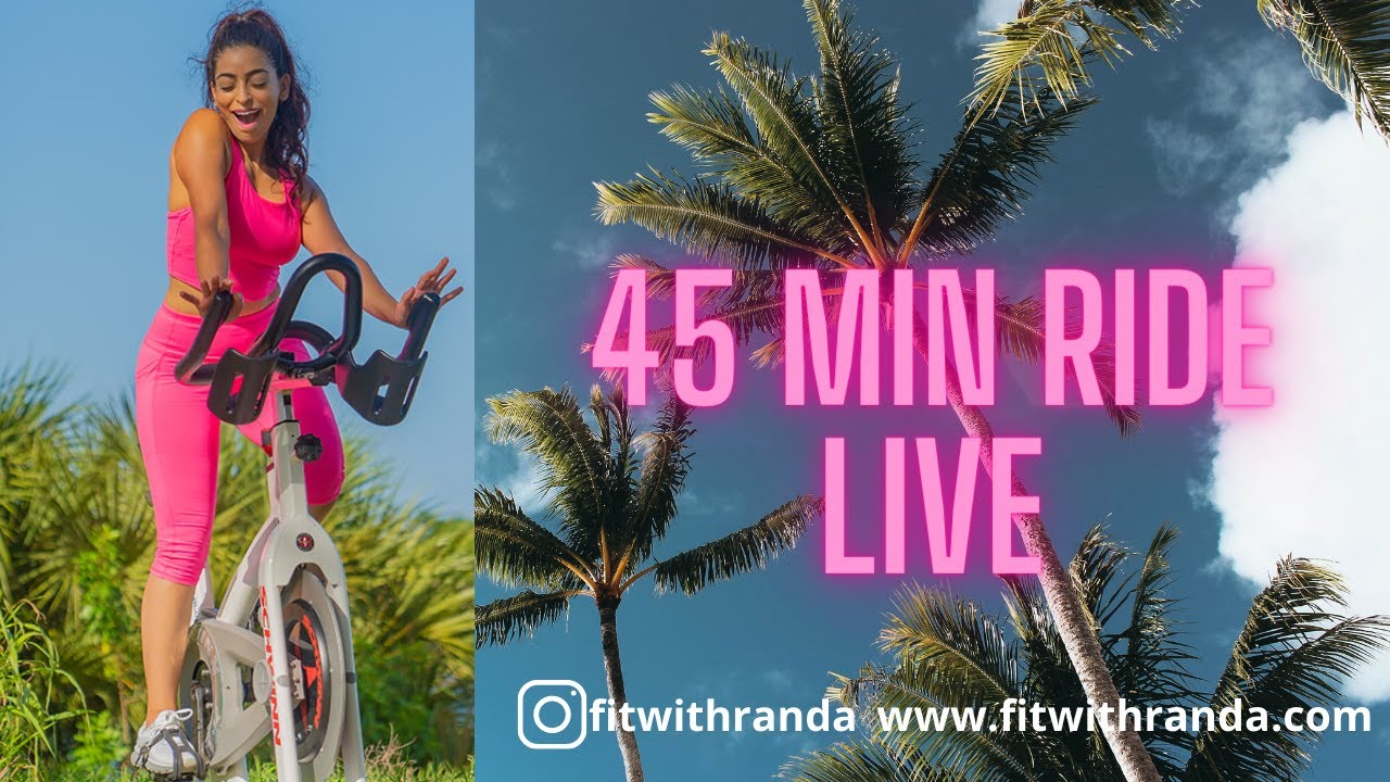 45 Minute Rhythm Ride FULL instruction - HIGH energy ride