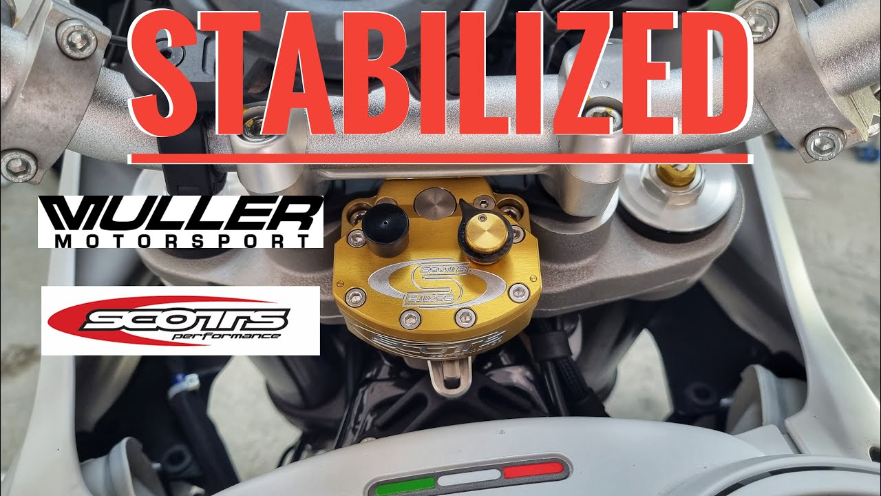 Ducati Desert X | Scotts Stabilizer | Muller Motorsport #desertx #ducati