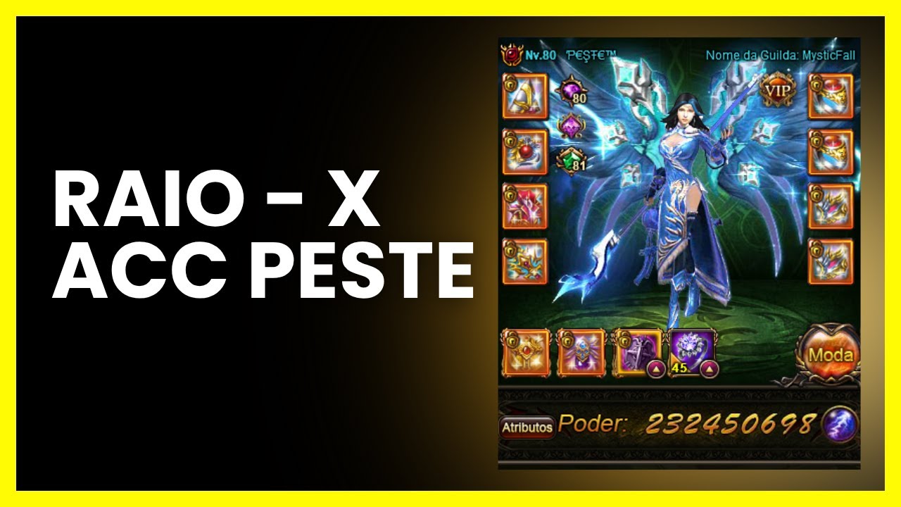 LEGEND ONLINE BR - RAIO - X ACC Ƥ&euro;ŞŦ&euro;&trade;