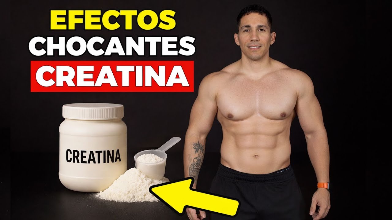 Tomar 5 g de Creatina al Día Provoca Estas 12 Reacciones en tu Cuerpo (Casi Nadie lo Dice)