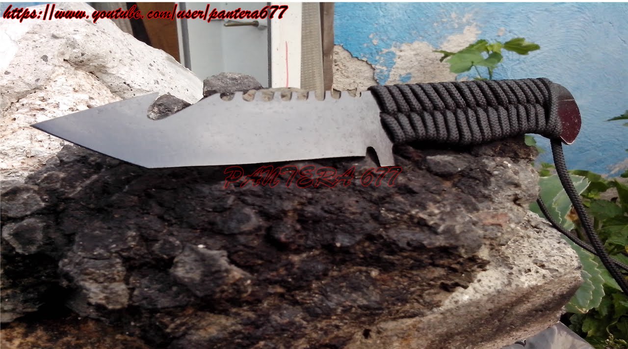 &iquest;C&oacute;mo hacer f&aacute;cilmente un cuchillo arp&oacute;n casero? (pesca y supervivencia)