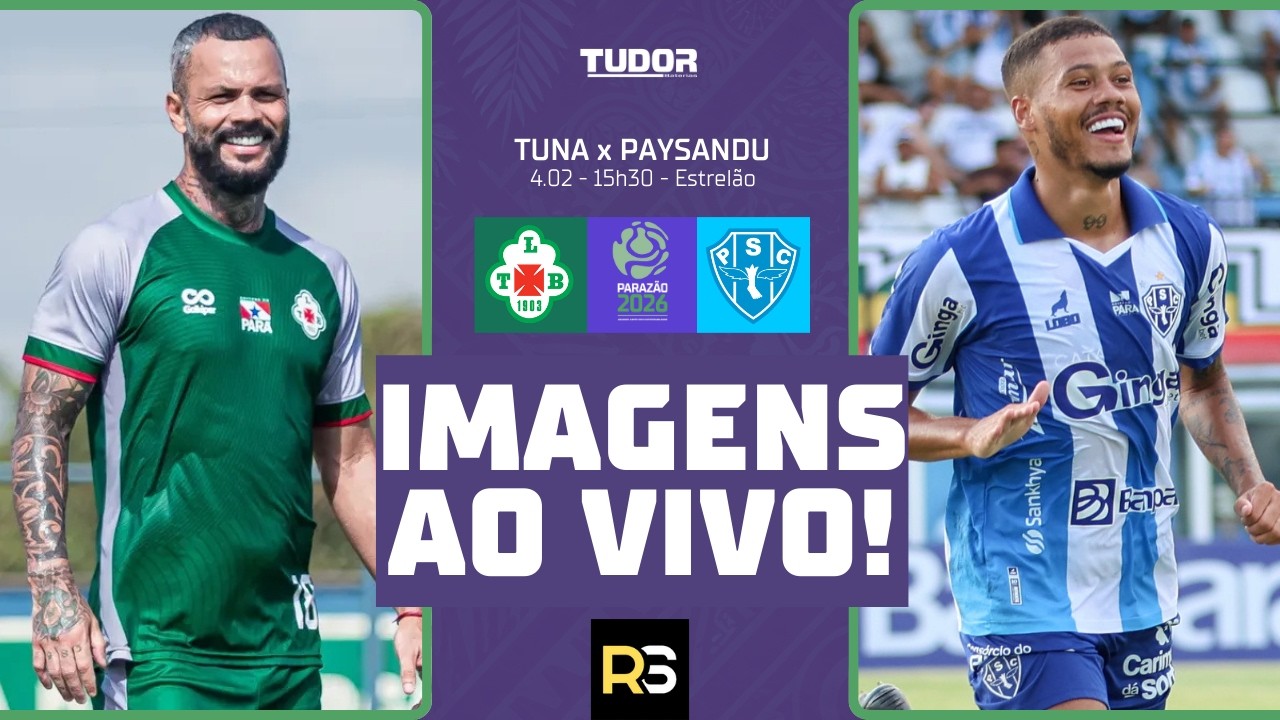 🔴 TUNA x PAYSANDU | IMAGENS AO VIVO DO ESTRELÃO | PARAZÃO 2026