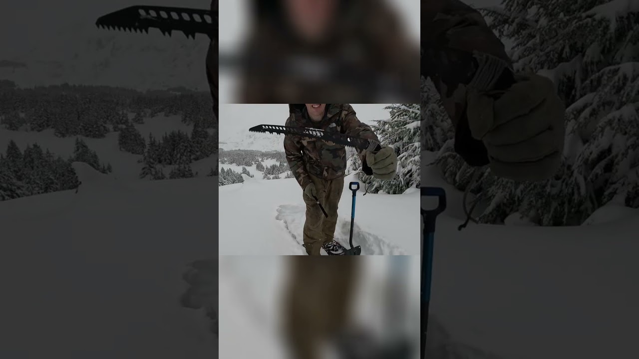 Building a Snow Shelter: Survival Skills 
