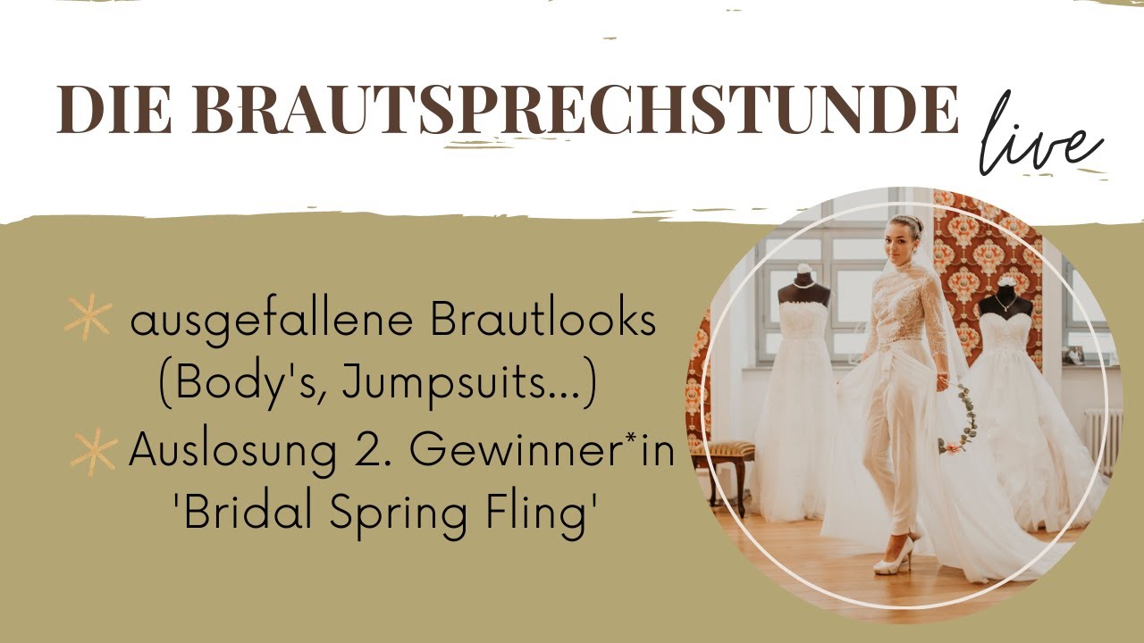 Ausgefallene Brautmode (Jumpsuits, Zweiteiler...) | Die Brautsprechstunde