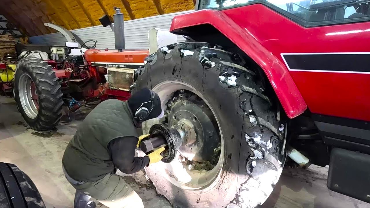 Fixing My Red Tractor For Another Year Of Farming!