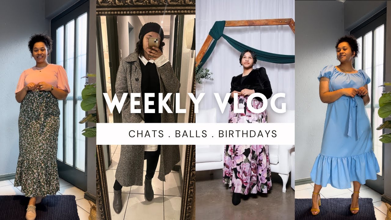 WEEKLY VLOG| lots of chats, adult friendships, annual ball, Celina’s Corner collab, my birthday*