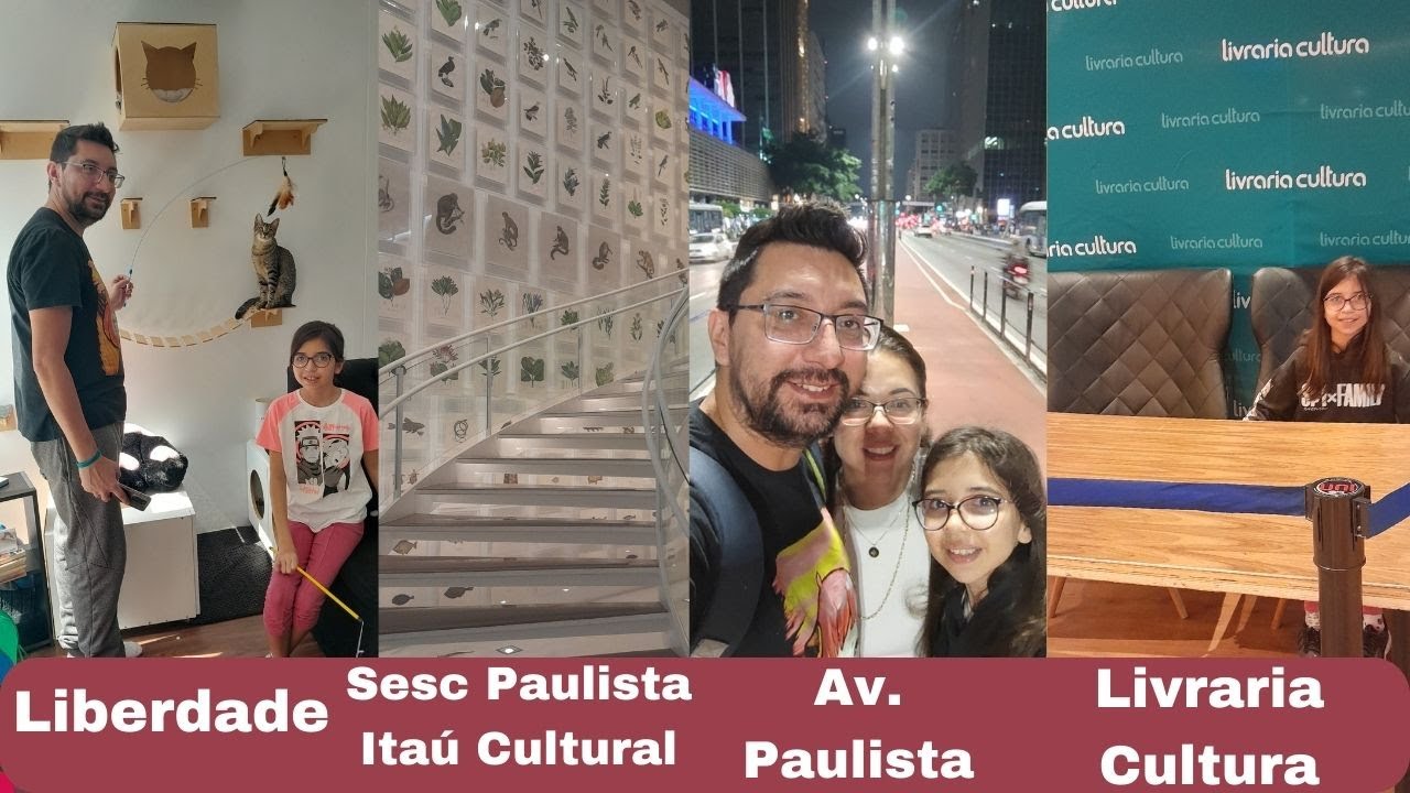 TURISTANDO EM SÃO PAULO - 2024: LIBERDADE - SESC PAULISTA - ITAÚ CULTURAL