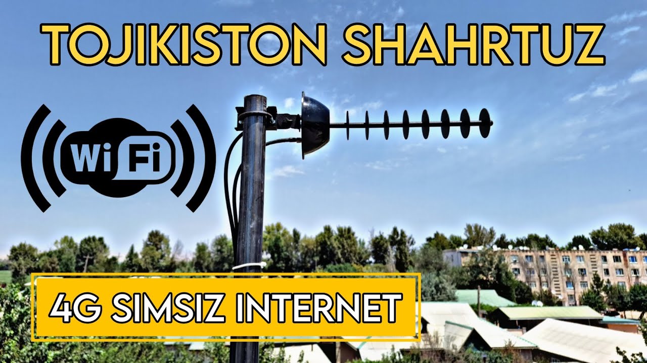 SIMSIZ INTERNET TOJIKISTON SHAHRTUZ #tojikiston #интернет #wifi