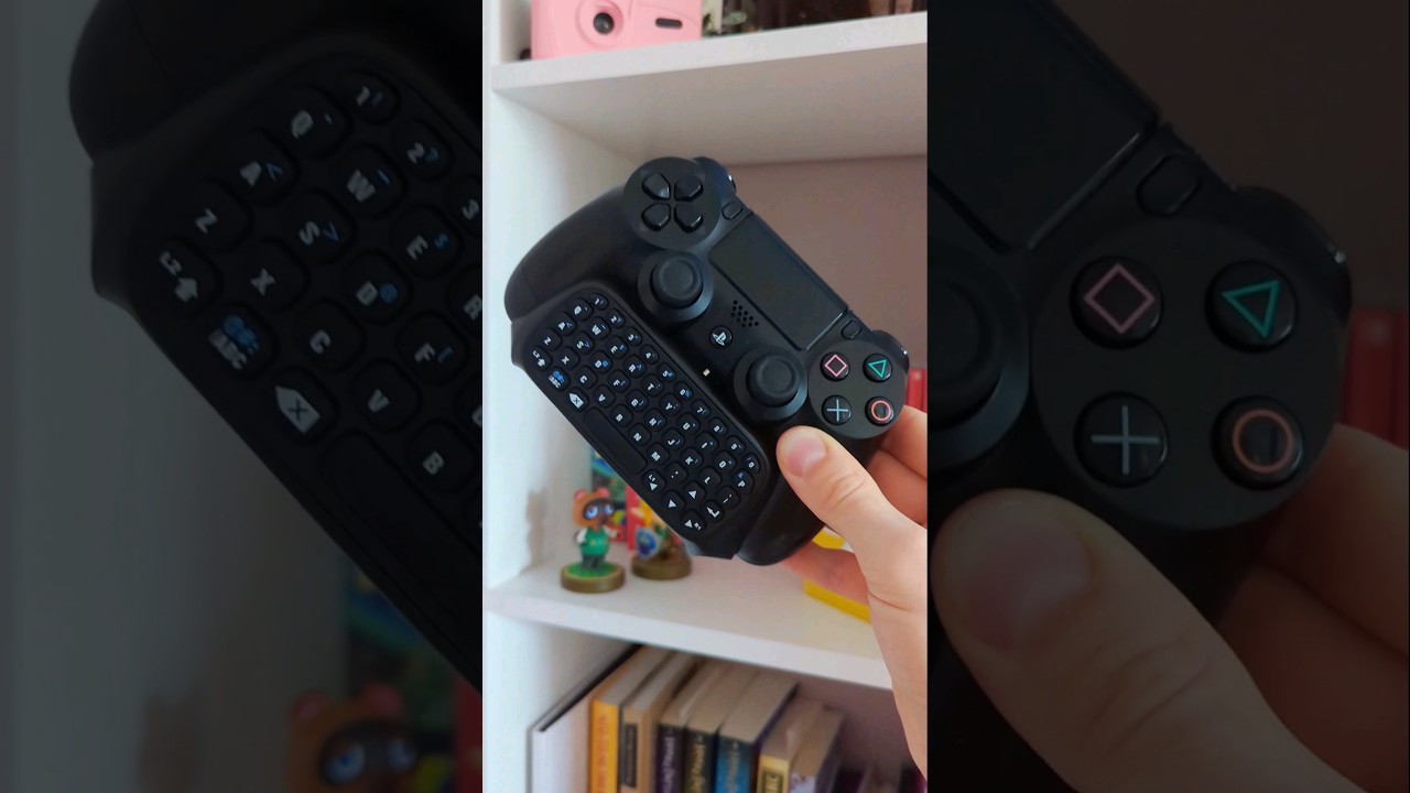 Клавиатура для геймпада PS4. Обзор #dualshock #ps3 #keypad