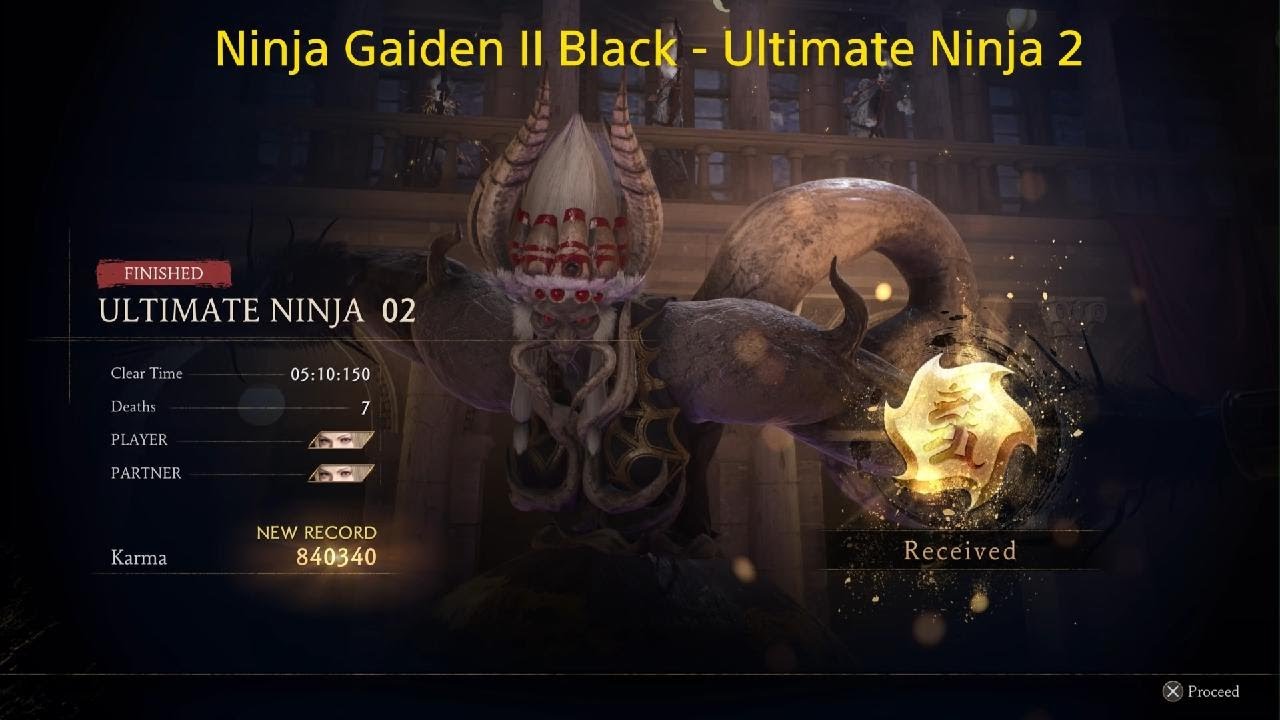 Ninja Gaiden 2 Black - Ultimate Ninja 2 Tag Mission
