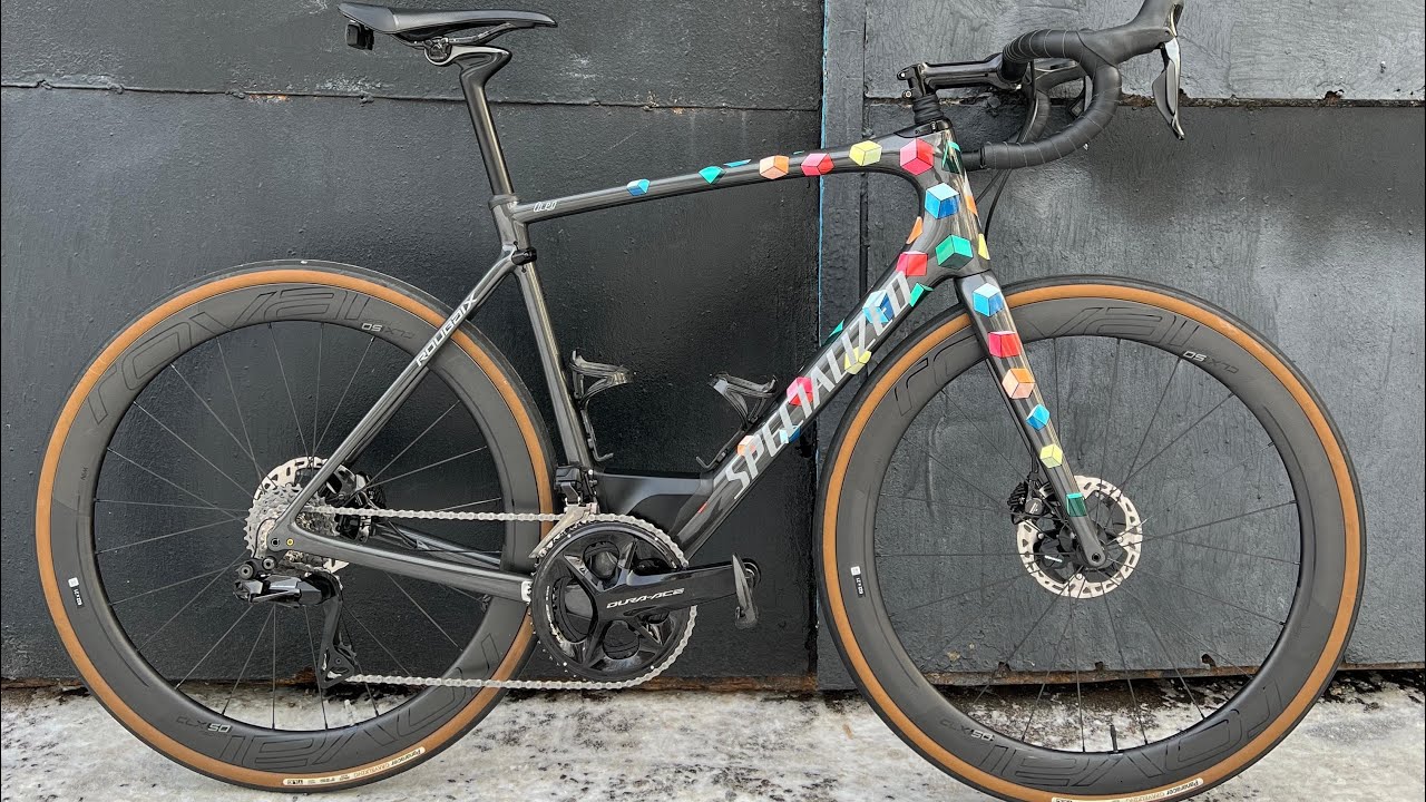 Готовлю свой велосипед к гонке. Specialized Roubaix