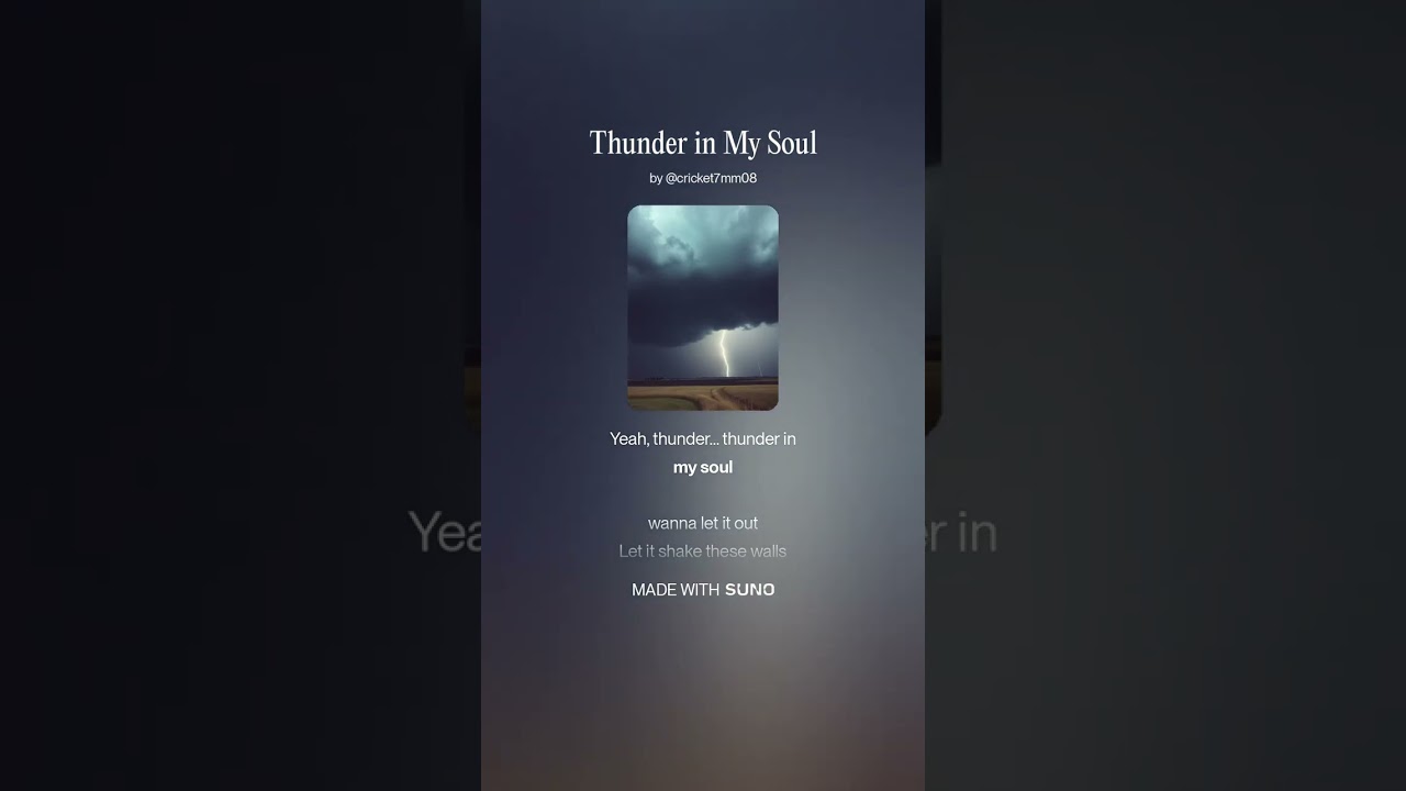 Thunder in My Soul