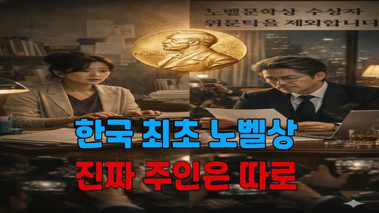 한국 최초의 노벨상, 서로 자신의 것이라 우기는 상황, 과연 진짜 주인은 누구?