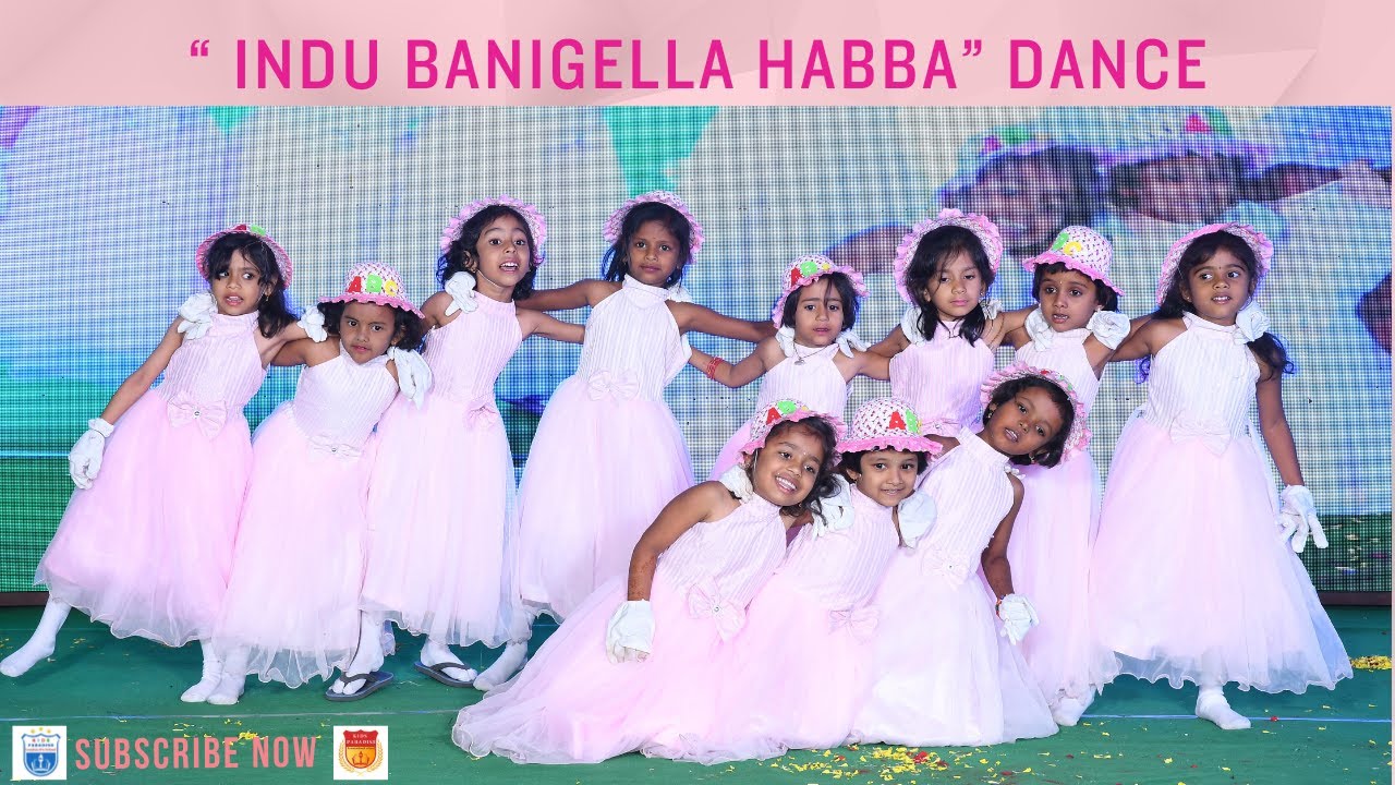 Indu Banigella Habba Dance Performance |  Kids Paradise International School Annual Day |