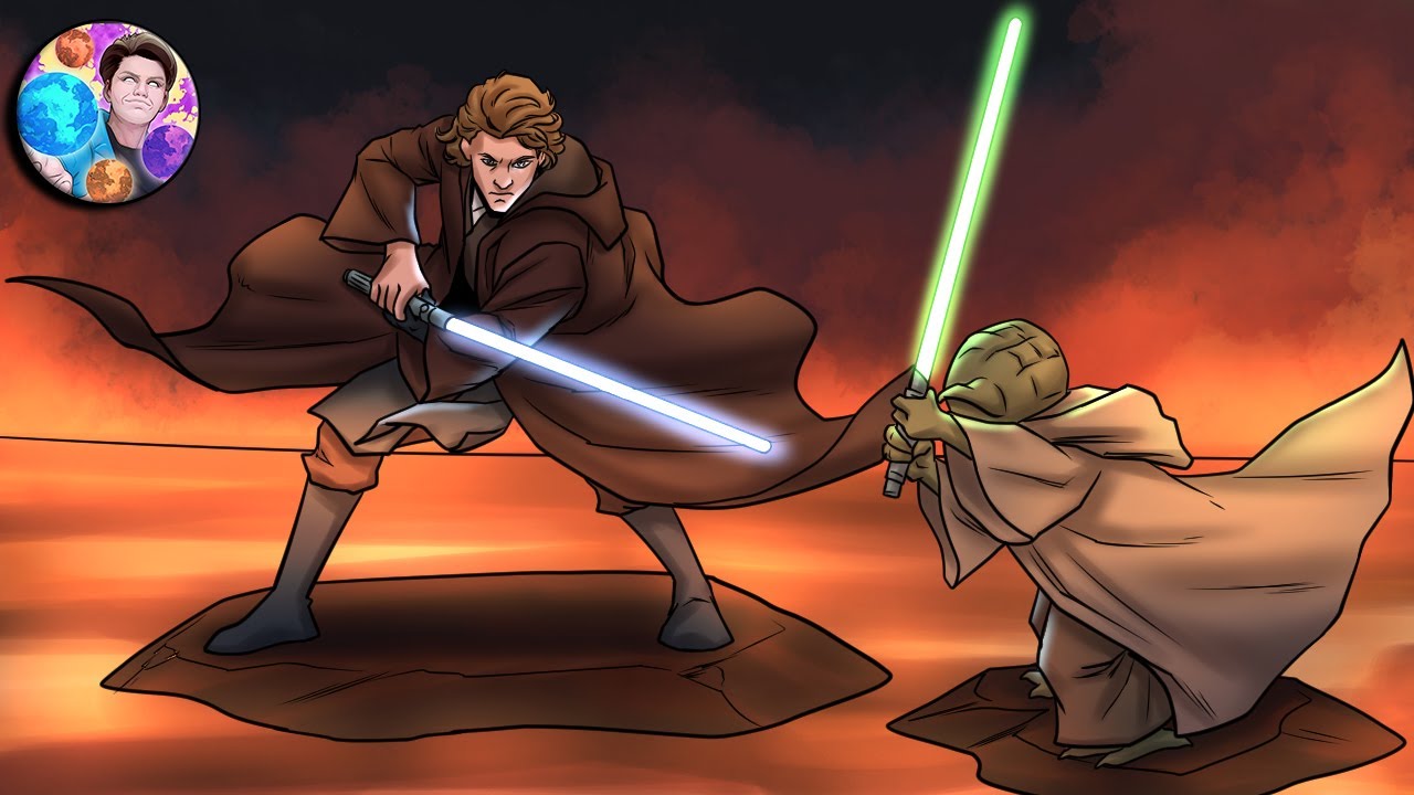 What If Yoda Went To Confront Anakin Skywalker On Mustafar?