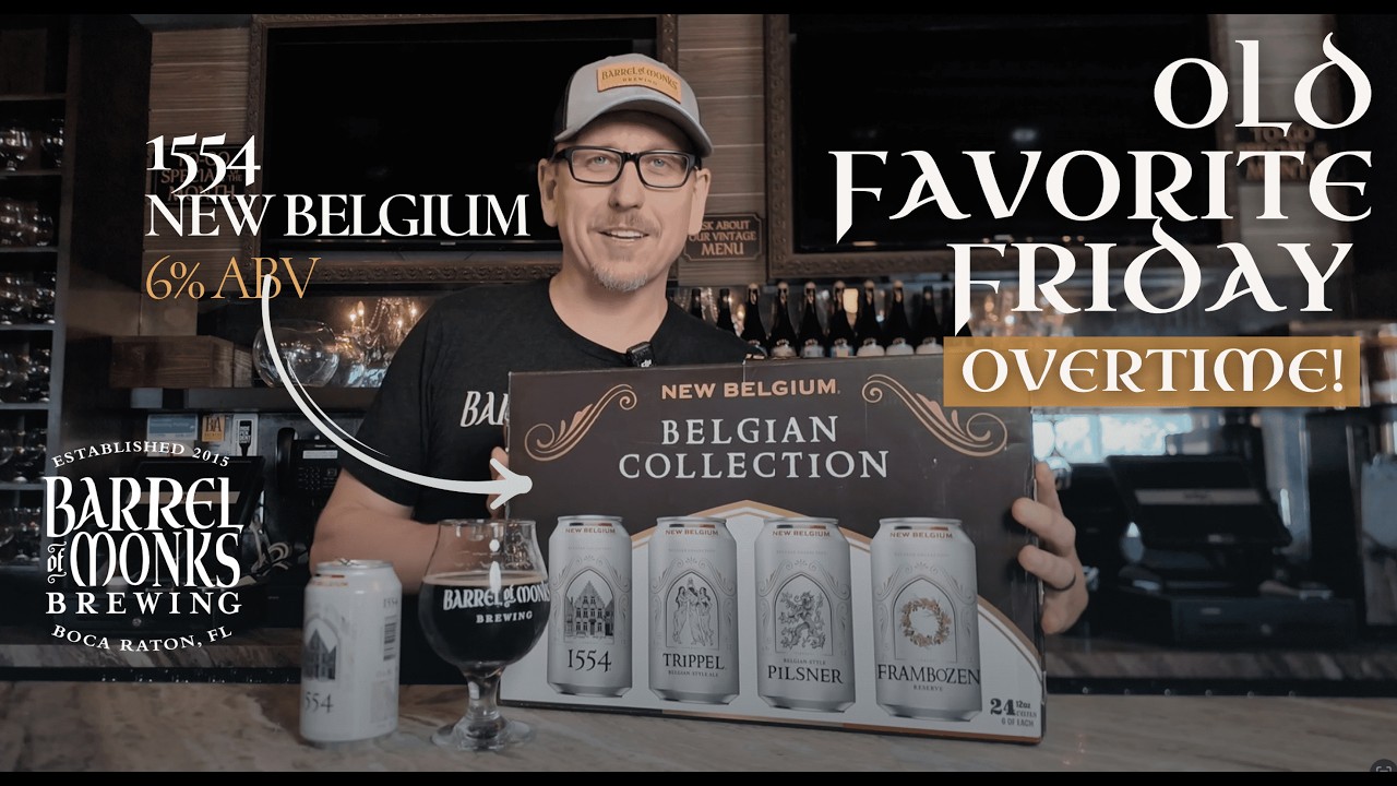 Old Favorite Friday • New Belgium 1554 Enlightened Dark Ale Review