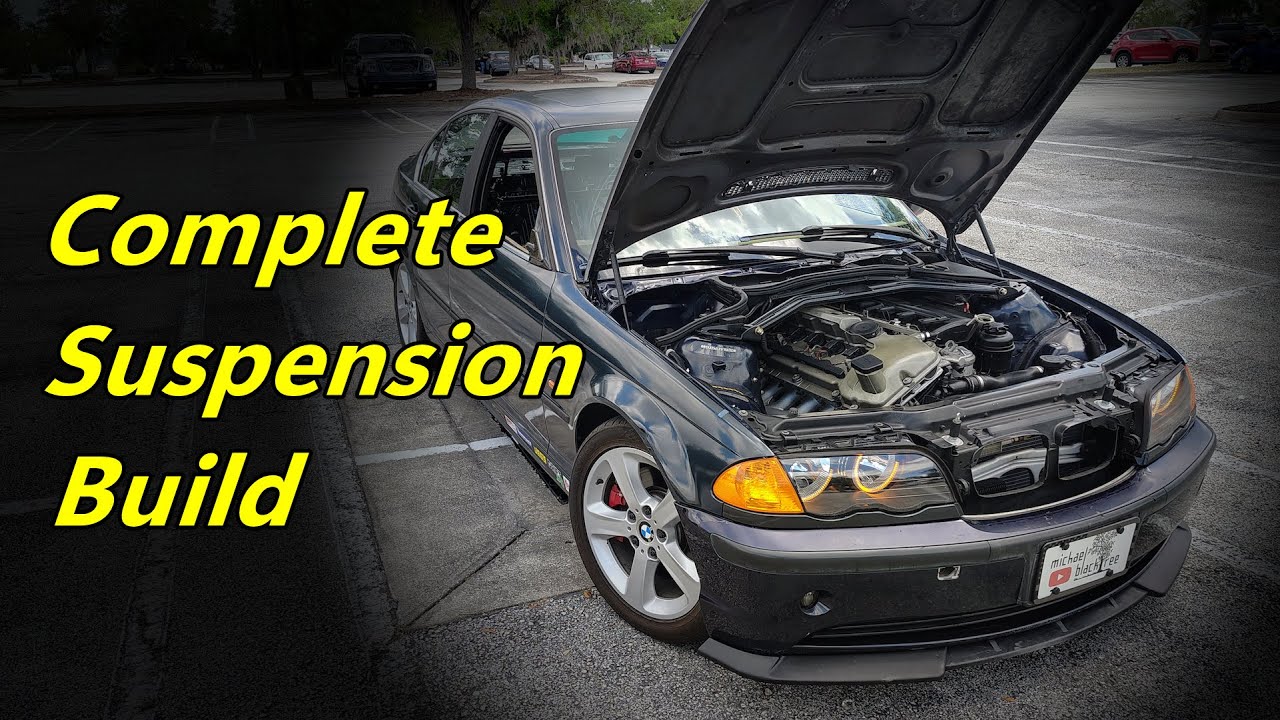 Basket Case BMW: Complete Suspension Build (Compilation / Supercut)