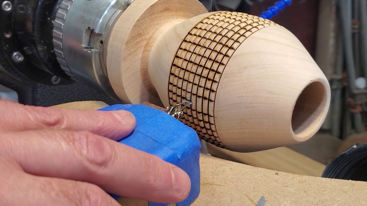 Woodturning - Basket Illusion Maracas
