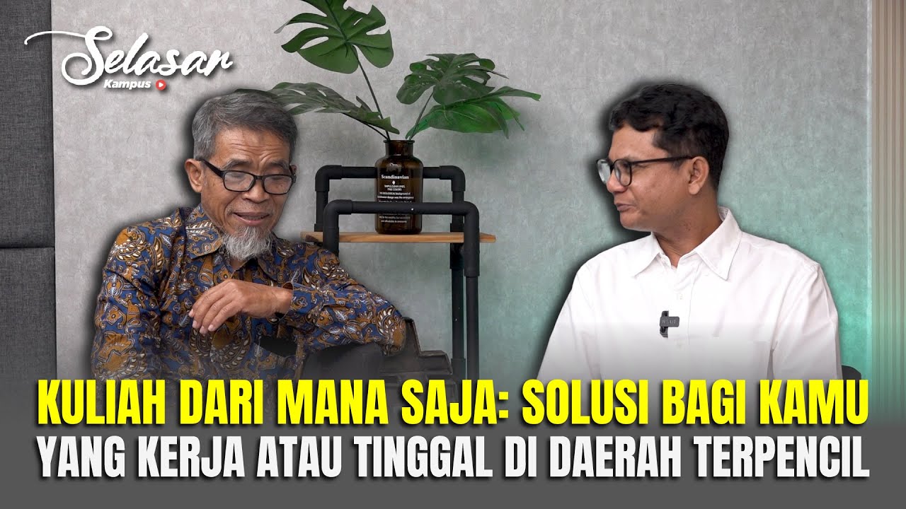 Kuliah dari Mana Saja: Solusi untuk Pekerja & Warga di Daerah Terpencil