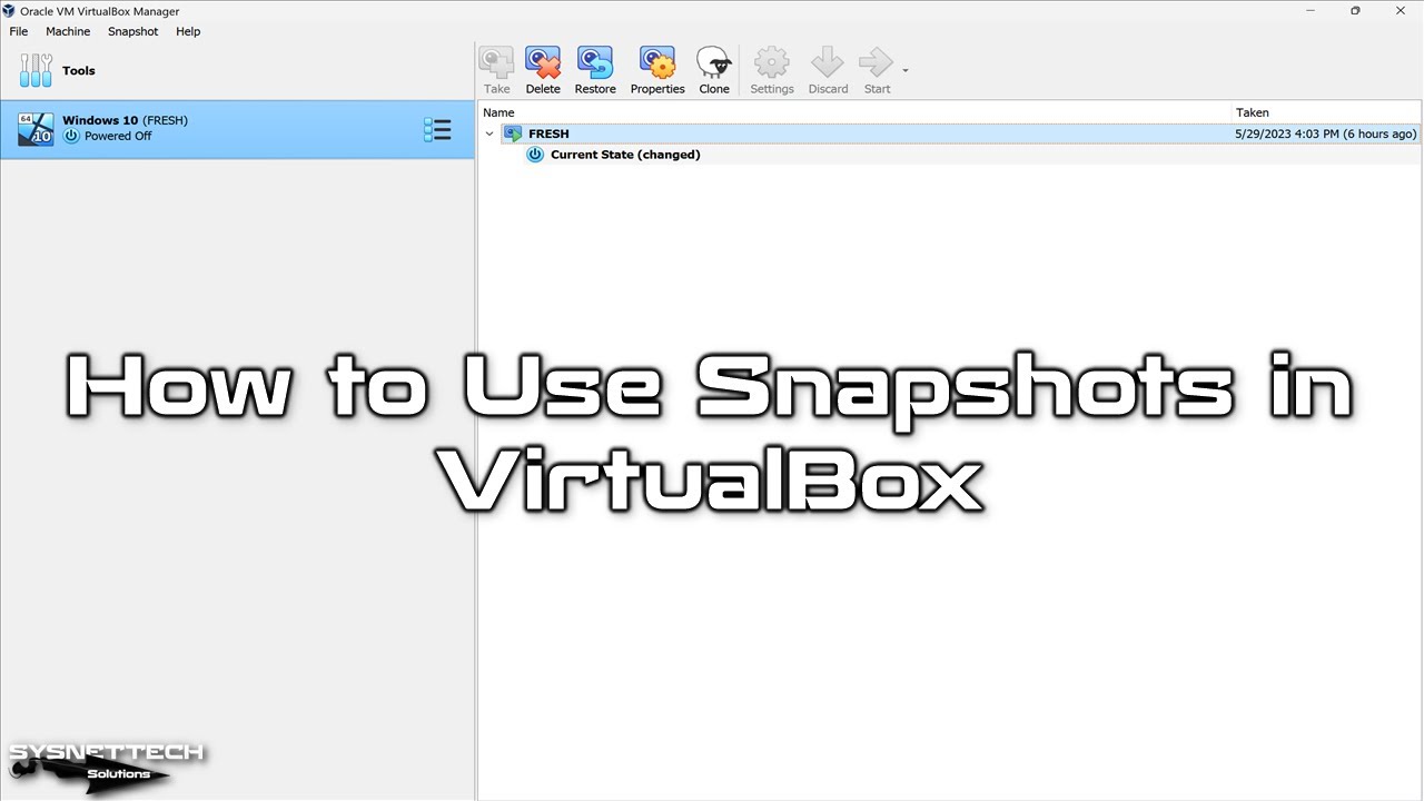 How to Use Snapshots in VirtualBox on Windows 11, Linux, & macOS | Protect Your VMs! 📸