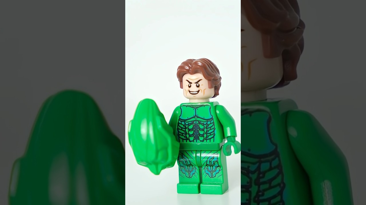 Lego's Green Goblin was not it, so I perfected it. #lego #legomarvel #legospiderman #minifigures