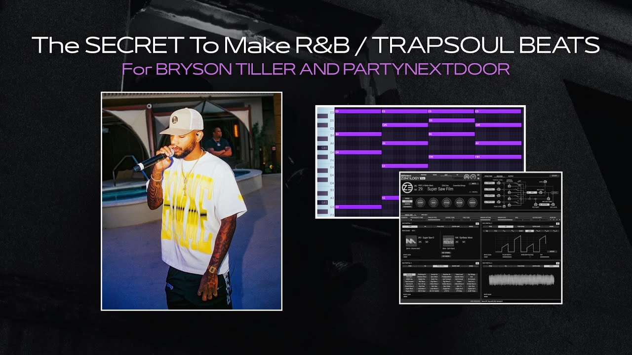 How To Make R&B TRAPSOUL BEATS for BRYSON TILLER And PARTYNEXTDOOR