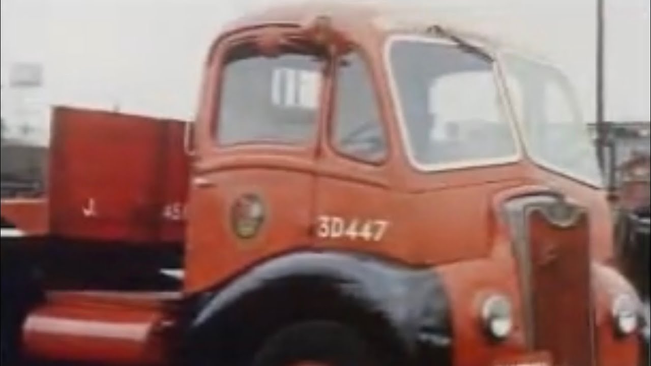 3/4 TAKE THE HIGH ROAD ~ BTF 1959 ~ Leyland Octopus ERF Foden AEC Morris J BRS Teleprinter