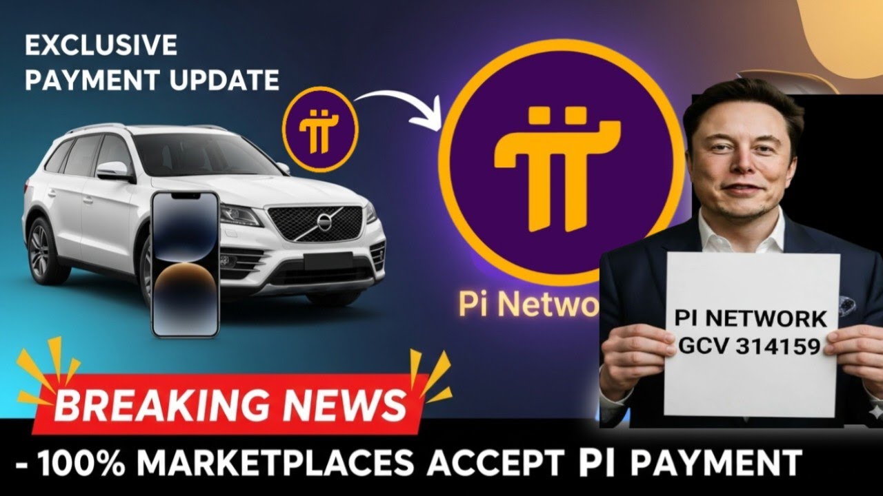 &lrm;Good News Pi Coin To 314K? market place Accepted Pi Network 🚀