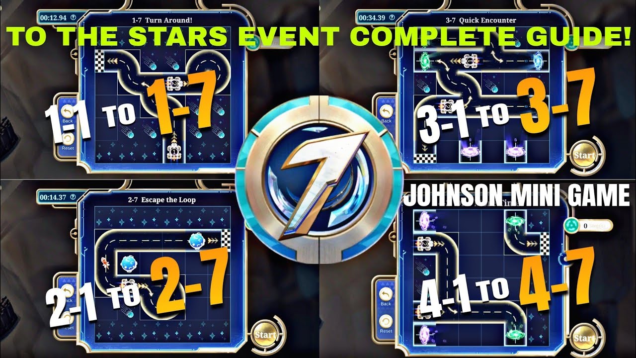 JOHNSON EVENT ALL STAGES GUIDE! TO THE STARS MLBB 4-7!